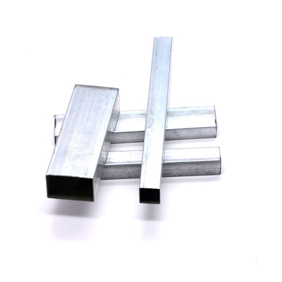Sıcak Daldırma Q345 Galvanizli Çelik Kutu Profil 100x100 Kare Boru Gal