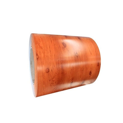 Turuncu 0.12-4.0mm Ppgi Bobin DX51D Ppgi Boyalı Galvanizli Çelik