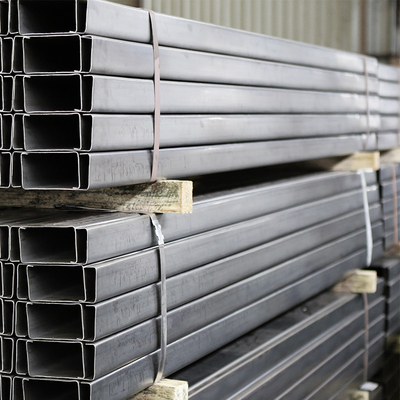 50mm Galvanizli Çelik C Kanal Metal Demir U Kiriş ASTM Q235 Q345