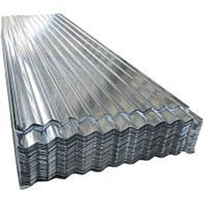 Çelik Çatı Galvanizli Gi Sac Levha DX53D Sıcak Daldırma Oluklu 20mm