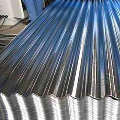Boyalı GI Oluklu Metal Çatı Kaplama Levhası 1.5mm Kalınlık Çinko Kaplı