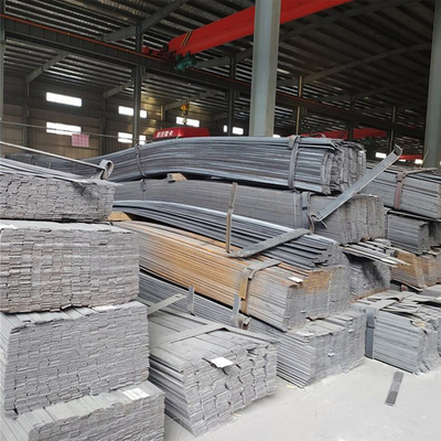 1045 1020 Galvanizli Lama 12*6mm Çelik Çubuk Ürün Çinko Boyalı