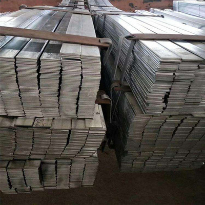 Çerçeve Yapısı Q235 için 6mm 8mm Galvanizli Düz Çubuk Düz Renk Çelik Düz