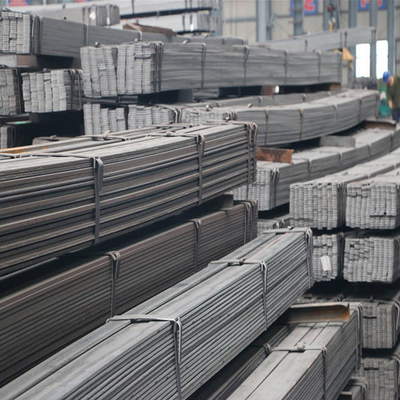 Çerçeve Yapısı Q235 için 6mm 8mm Galvanizli Düz Çubuk Düz Renk Çelik Düz