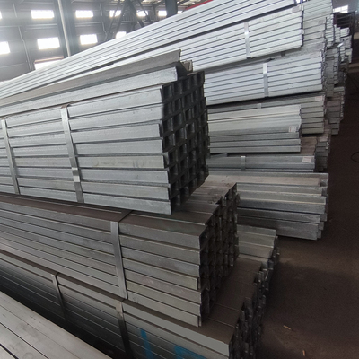 Araba Çerçevesi için C / U Şekli Galvanizli Çelik Kanal 50 * 50mm Çelik Çubuk GI Profili