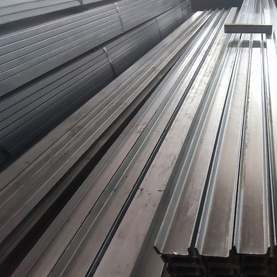 6mm 8mm Galvanizli Kanal Çelik Yapısal Metal Profil C / U Şekli