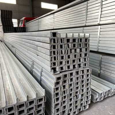 Shandong Profili Oluşturmak İçin Sıcak Haddelenmiş Galvanizli Çelik Kanal Çelik U-Bar