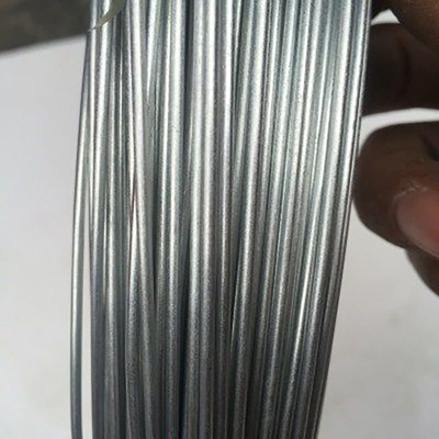 Hasır Tel için 14 Ayar Galvanizli Çelik Tel GI Demir Tel Çubuk Q195 Malzeme
