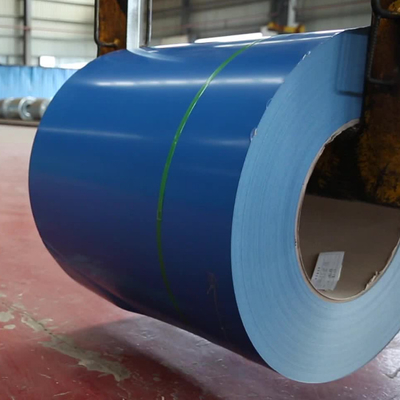 Çinko Kaplı Ön Boyalı Çelik Rulo Metal G550 Çatı Kaplama Boyalı Boya Levhası Evler İçin 600mm