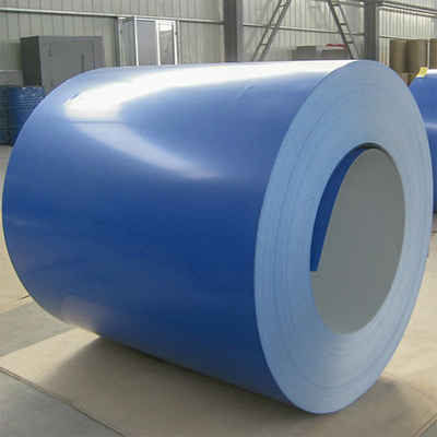 Çinko Kaplı Ön Boyalı Çelik Rulo Metal G550 Çatı Kaplama Boyalı Boya Levhası Evler İçin 600mm
