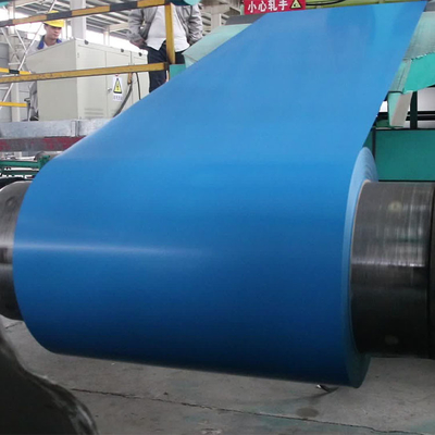 RAL Renkli Sıcak Haddelenmiş Galvanizli 24 Ayar PPGI Çelik Levha Rulo DX52D