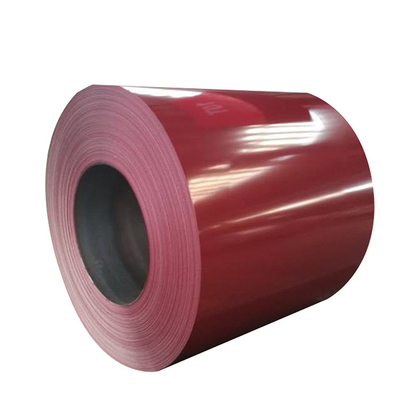 RAL Renkleri PPGI Boyalı Galvanizli Çelik Rulo Z40 Q235B Özel Boyut 1250mm