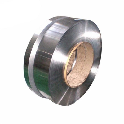 201 202 410 430 Kalite Paslanmaz Çelik Rulo Şeritler SS Soğuk Haddelenmiş 50mm