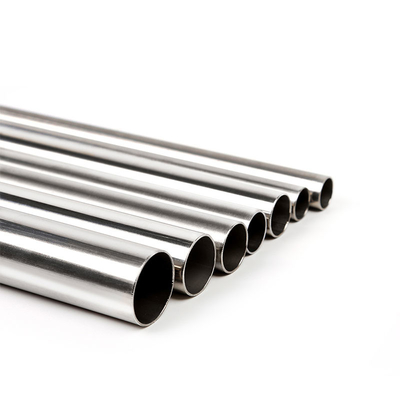 ASTM ile SUS304 Paslanmaz Çelik Yuvarlak Boru Soğuk Haddelenmiş 0.8mm 1mm 1.2mm