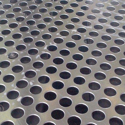 Delikli Paslanmaz Çelik Sac 0.4mm 0.5mm 0.6mm Dekoratif Panel Metal Levha