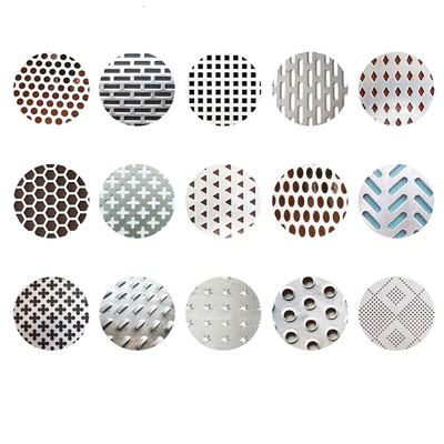 Delikli Paslanmaz Çelik Sac 0.4mm 0.5mm 0.6mm Dekoratif Panel Metal Levha