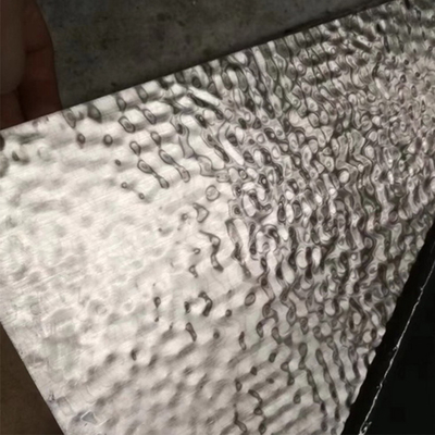 Dekoratif için 0.55mm Su Oluklu Paslanmaz Çelik Levha 430 309S Alaşımlı Levha Levha