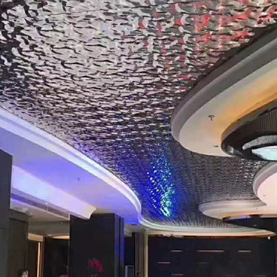 Dekoratif için 0.55mm Su Oluklu Paslanmaz Çelik Levha 430 309S Alaşımlı Levha Levha
