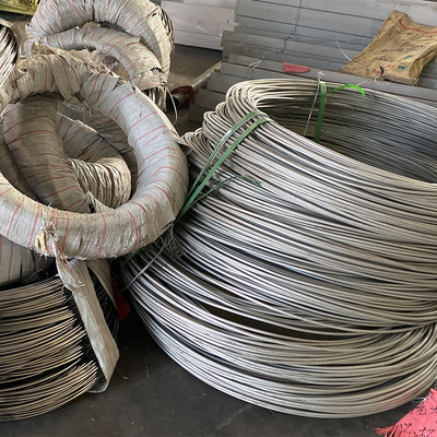 420 Paslanmaz Çelik Tel Soğuk Çekilmiş Çelik Kaynak Yuvarlak Tel Metal 201 301 304 304L 316 316L