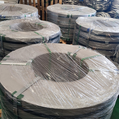 Paslanmaz Çelik Metal Şerit Sıcak / Soğuk Haddelenmiş 304 304L 316 316L Özelleştirme Bobin Şeritleri