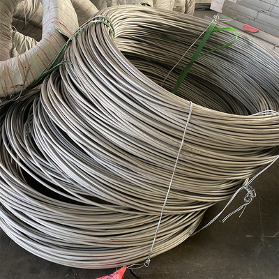 Yüksek Mukavemetli Paslanmaz Çelik 304 Tel 18 Ayar Sıcak Haddelenmiş Alaşımlı Filmaşin Metal
