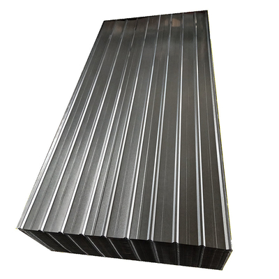 12 Feet Oluklu Galvanizli Çinko Çatı Levhaları 600mm Gi Oluklu Levha