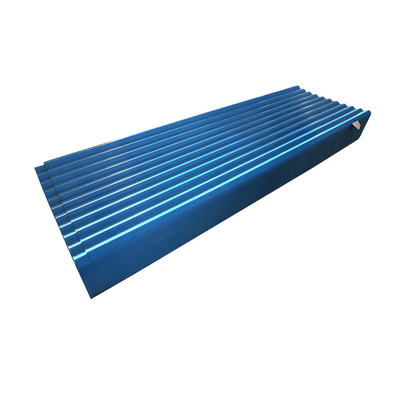 Turuncu Z40 Metal Oluklu Çatı Kaplama Levhaları 6m Oluklu Çatı Kaplama