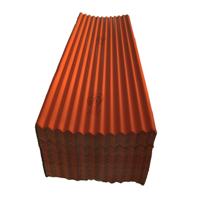 6ft PPGI Çatı Sayfası 60g Galvanizli Renkli Kaplamalı Çatı Sayfası