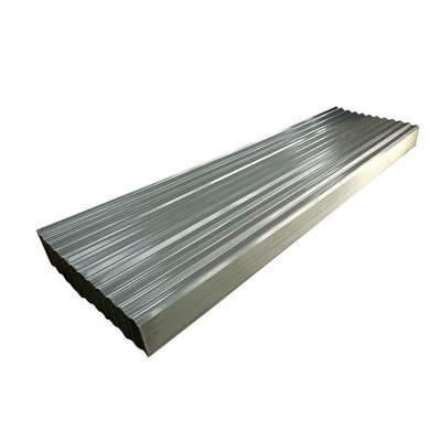 12 Feet Oluklu Galvanizli Çinko Çatı Levhaları 600mm Gi Oluklu Levha