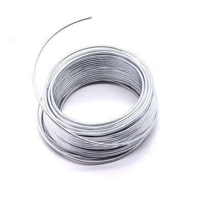 Yüksek Mukavemetli 4mm Çelik Tel Z275 Galvanizli Demir Tel Çinko Rengi