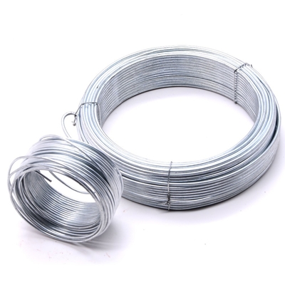 Q195 12 Ayar Galvanizli Tel BWG36 Galvanizli Demir Tel Sıcak Daldırma