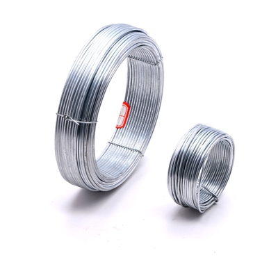 Yüksek Mukavemetli 4mm Çelik Tel Z275 Galvanizli Demir Tel Çinko Rengi
