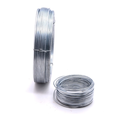 Yüksek Mukavemetli 4mm Çelik Tel Z275 Galvanizli Demir Tel Çinko Rengi