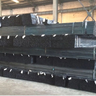40x40 12m Galvanizli Kare Siyah Çelik Boru Q215 İçi Boş Bölüm