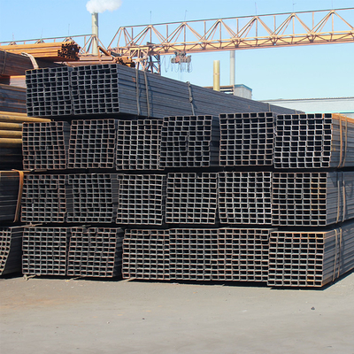 40x40 12m Galvanizli Kare Siyah Çelik Boru Q215 İçi Boş Bölüm