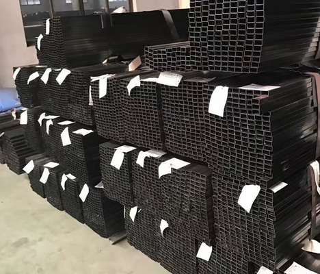 40x40 12m Galvanizli Kare Siyah Çelik Boru Q215 İçi Boş Bölüm