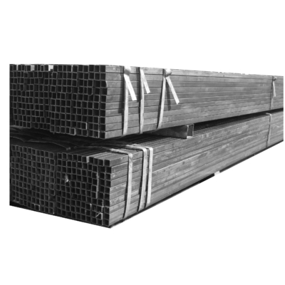 ERW Siyah Kare Metal Boru Uzunluğu 8.2m Galvanizli Kare Boru
