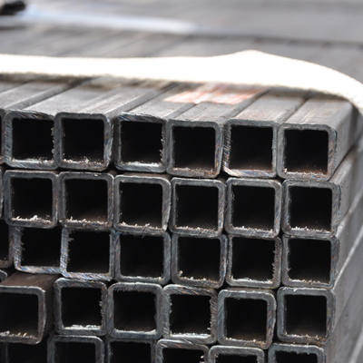 ASTM OD 600mm Siyah Çelik Kutu Kesiti 5.8m Galvanizli Kare Boru