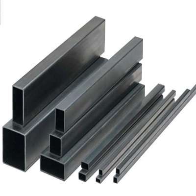 ISO 14mm Siyah Çelik Kare Boru JIS SS400 Galvanizli Kare Boru