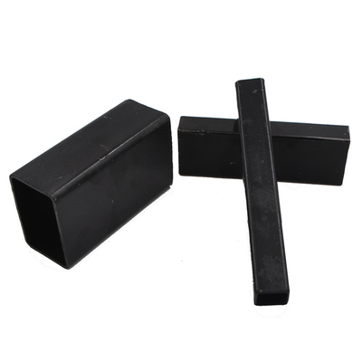 ASTM 7mm Siyah Metal Kare Boru S235JR 2 İnç Siyah Çelik Boru