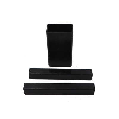 ASTM 7mm Siyah Metal Kare Boru S235JR 2 İnç Siyah Çelik Boru