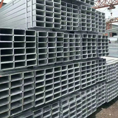 3x2 Galvanizli Kare Boru 0.6mm Çelik Dikdörtgen Boru Soğuk Haddelenmiş
