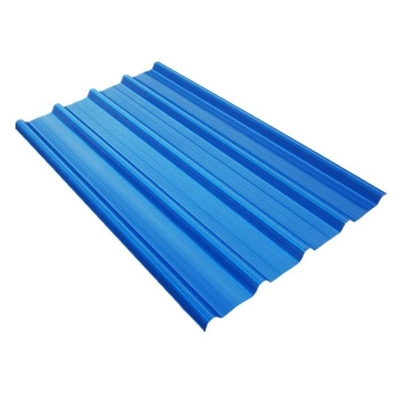 PPGI Galvanizli Oluklu Metal Çatı Kaplama 0.02mm DX51D ASTM