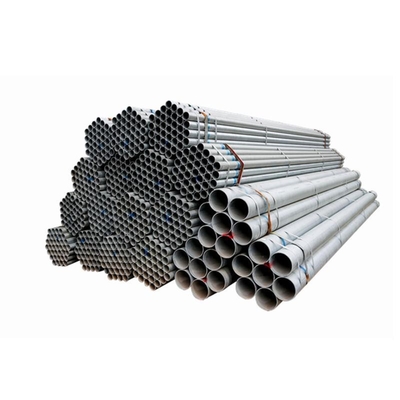 409L Galvanizli Yuvarlak Boru Q195 Sıcak Daldırma Galvanizli Çelik Boru