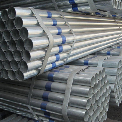 DC51D Galvanizli Yuvarlak Boru ASTM BS Yuvarlak Gi Boru Kaynağı