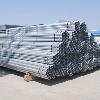 DX52D Sıcak Daldırma Galvanizli Yuvarlak Çelik Boru A106 Gr B Dikişsiz