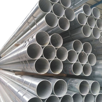 Q235 Galvanizli Yuvarlak Boru PPGI Sıcak Daldırma Galvanizli Gi Boru