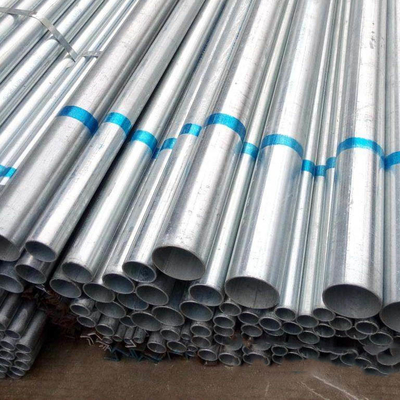 Q235 Galvanizli Yuvarlak Boru PPGI Sıcak Daldırma Galvanizli Gi Boru