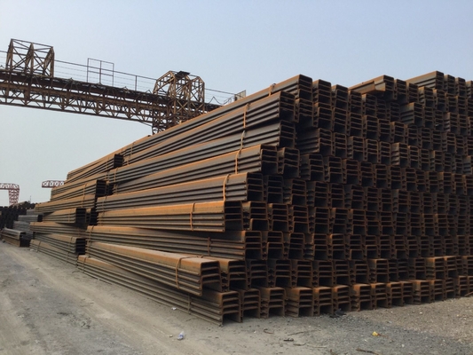 Sy295 Sy390 355mpa Sy390 Soğuk Şekillendirilmiş Sac Kazık AISI Ss400 Astm A36