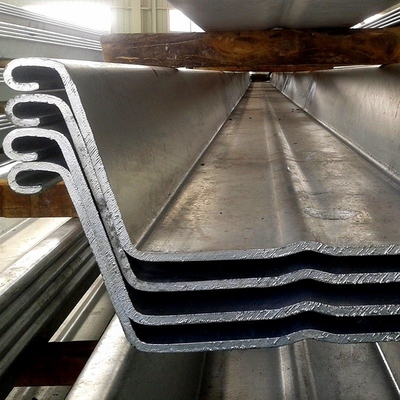 600mm Soğuk Şekillendirilmiş Sac Kazık ASTM A36